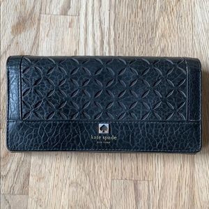 Kate space imperfect accordion wallet